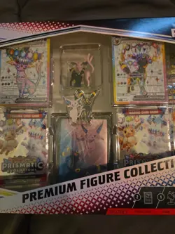 Pokemon TCG Prismatic Evolutions Premium Figure Collection Sealed New - Image 3