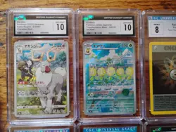 CGC Graded Card Lot Pokemon/Akora Various Grades (w/ 4 Very Rare CGC SA Samples) - Image 2