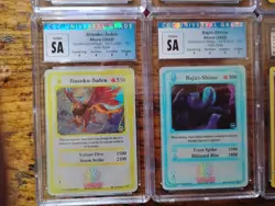 CGC Graded Card Lot Pokemon/Akora Various Grades (w/ 4 Very Rare CGC SA Samples) - Image 4