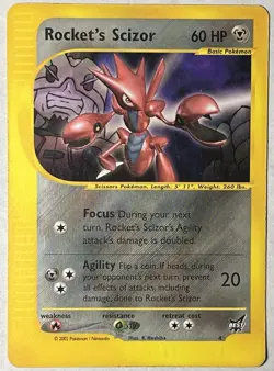 Rocket’s Scizor Pokemon Best Of Promo 4 - Image 1