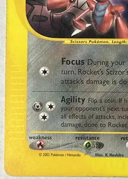 Rocket’s Scizor Pokemon Best Of Promo 4 - Image 3