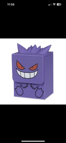 Sealed Pokemon Center TCG Deck Buddies: Gengar Deck Box NEW - Image 1