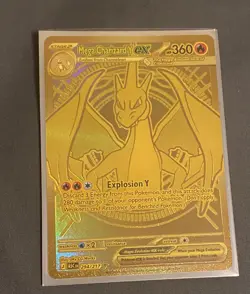 Gold Hyper Rare Mega Charizard Y ex 294/217 pack fresh, possible 10 🔥 offer up - Image 5