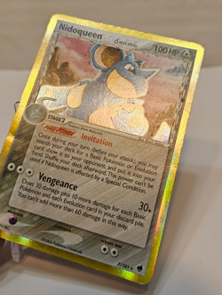 Nidoqueen 7/101 Holo Rare Ex Dragon Frontiers Pokemon 1517 - Image 3