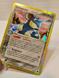 Nidoqueen 7/101 Holo Rare Ex Dragon Frontiers Pokemon 1517 - Image 4