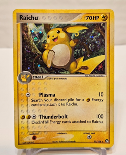 Raichu 12/108 Holo Rare Ex Power Keepers Pokemon 1536 - Image 1