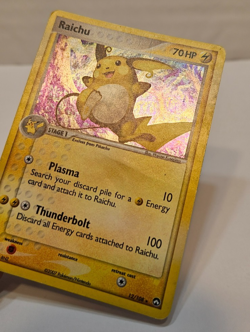 Raichu 12/108 Holo Rare Ex Power Keepers Pokemon 1536 - Image 3