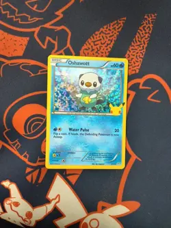 McDonald's Oshawott 21/25 Promo Holo Foil Rare Pokemon 2021 Celebrations - Image 1