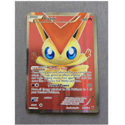 Pokemon Victini Full Art Ultra Rare Holo Noble Victories 98/101 English - Image 1