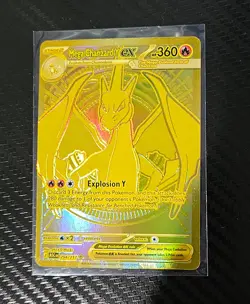 Mega Charizard Y EX 294/217 Gold Hyper Rare, Ascended Heroes, Pokemon TCG (NM) - Image 1