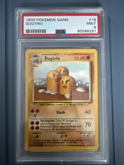 1999 Pokemon Game Dugtrio Mint 9 - Image 1