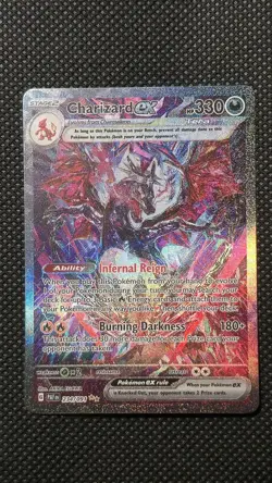 Pokemon Charizard EX 234/091 Paldean Fates SIR - Image 1
