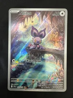 Noibat 169/159 SV09: Journey Together Holo Illustration Rare Pokemon TCG NM - Image 1