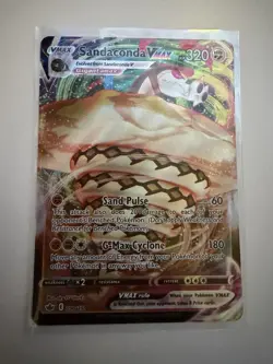 Pokemon TCG Sandaconda VMAX 090/198 Chilling Reign Ultra Rare Full Art Holo 320… - Image 1