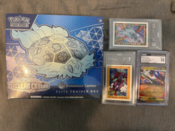 Stellar Crown Pokemon Center Elite Trainer Box w/ TAG GI Joe Slabs w/Latias Slab - Image 1