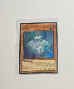 Yu-Gi-Oh! Spectral, Dragon Ruler Of Flickers #ALIN-EN018 Ultra Rare 1st Ed (NM) - Image 1