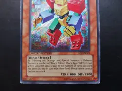 Yugioh - Blockman DPK-ENSE1 Secret Rare - Image 3