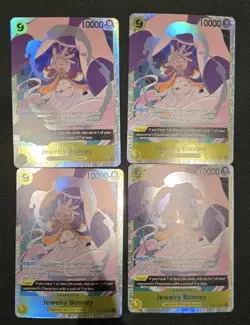 Jewelry Bonney X4 SR OP13-108 English ONE PIECE TCG playset - NM! - Image 1