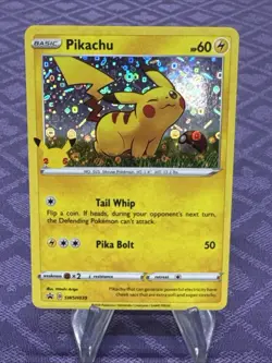 Pikachu 25th Anniversary BlackStar Promo - MINT Never Played - SWSH039 - Pokemon - Image 1