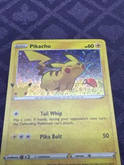 Pikachu 25th Anniversary BlackStar Promo - MINT Never Played - SWSH039 - Pokemon - Image 3