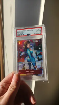 2024 ONE PIECE PRB01-PREM BOOSTER - NICO ROBIN OP05-010 ALT ART ENGLISH PSA 10 - Image 1