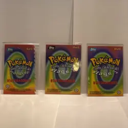 Pokemon Dragonite & Dragonair nonholo Lot of 3 1999 Topps Ungraded. 149 Die Cut - Image 5