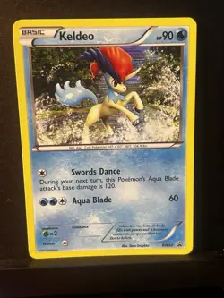 Keldeo BW60 Promo Excellent Condition 2012 Pokemon TCG - Image 1