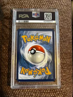 Mesprit Rare Holo Illustration Pokemon 204/191 PSA 9 SV08 Surging Sparks 2024 - Image 2