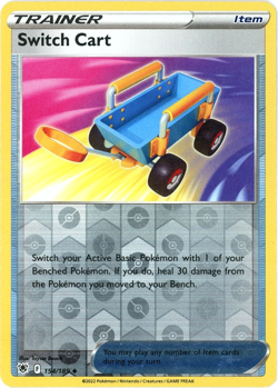 Switch Cart (Reverse Holo) - 154/189 - Astral Radiance - Pokemon - English LP - Image 1