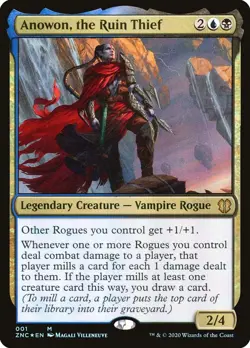 Anowon, the Ruin Thief FOIL Commander: Zendikar Rising Magic: The Gathering NM - Image 1