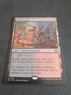 MTG | Blood Crypt FOIL Rare #262 | Lorwyn Eclipsed NM / M - Image 1