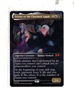 MTG SkeenAB Eriette of the Charmed Apple BORDERLESS from WOE. NM. - Image 1