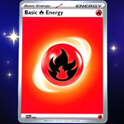 Basic Energy - Fire - Pokemon TCG Scarlet & Violet #002 - Set of 5 - Image 3
