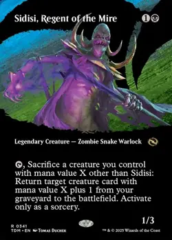 Sidisi, Regent of the Mire Foil Tarkir: Dragonstorm 341 NM MTG - Image 1