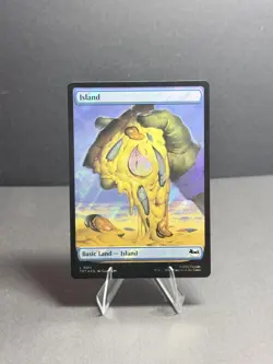 Island 311 Surge Foil MTG Teenage Mutant Ninja Turtles TMNT Pizza Land NM - Image 1