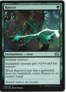 Rancor 156 Uncommon Double Masters 2022 Foil Near Mint - Image 2