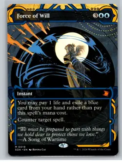 MTG - Secrets of Strixhaven: Mystical Archive #19 Force of Will - Mythic - Image 1
