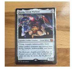 Magic: The Gathering Krang, Utrom Warlord Full Art Mythic Legendary 0175 TMT - Image 1