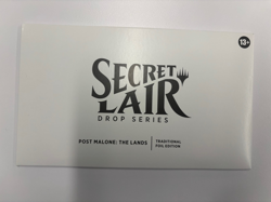 MTG Secret Lair: POST MALONE: THE LANDS (Foil) (NIB) - Image 1