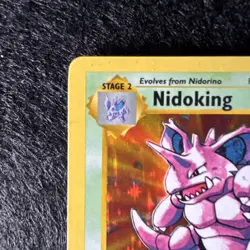 Pokemon Nidoking 11/102 Base Set Holo Rare Vintage 1999 90HP Shadowless✨💎💯 - Image 5