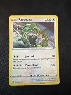 Rayquaza SWSH029 Holo Promo Sword & Shield Promo Pokemon Near Mint - Image 1