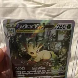 Pokemon Leafeon Holo Rare Exclusive Deck Exclusives 011/116 Stage 1 100 HP Card - Image 3