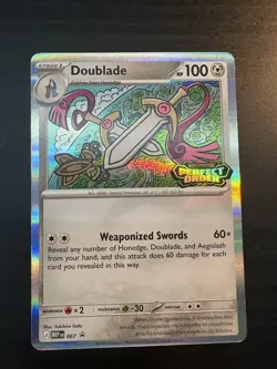 Pokemon - MEP 067 Doublade 2026 - Perfect Order Black Star Promo - Image 1