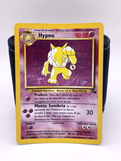 Pokemon TCG Hypno #8/62 Fossil set (Portuguese) 1999 - Image 1