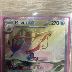 Pokemon TCG Milotic EX 237/191 Scarlet & Violet Surging Sparks NM Condition - Image 2