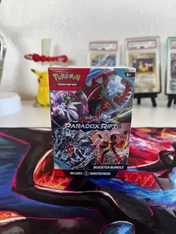 Scarlet & Violet Paradox Rift Booster Bundle (6 Packs) New Sealed Pokemon TCG - Image 1