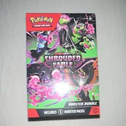 Pokemon Scarlet & Violet Shrouded Fable Booster Bundle Box 6 Booster Packs 2024 - Image 1