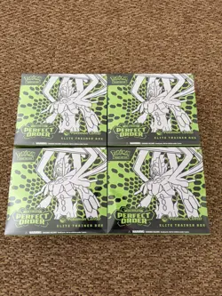 Pokemon Perfect Order Pokemon Center Elite Trainer Box ETB x4 - Unsealed Case - Image 3