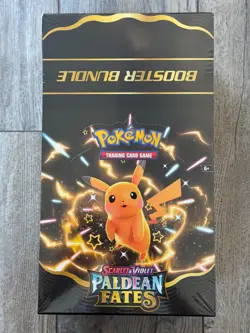 Pokemon TCG Scarlet & Violet (SV4.5) Paldean Fates Booster Bundle Display Sealed - Image 2