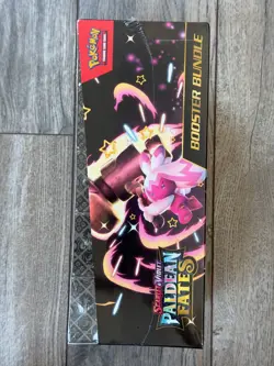 Pokemon TCG Scarlet & Violet (SV4.5) Paldean Fates Booster Bundle Display Sealed - Image 3